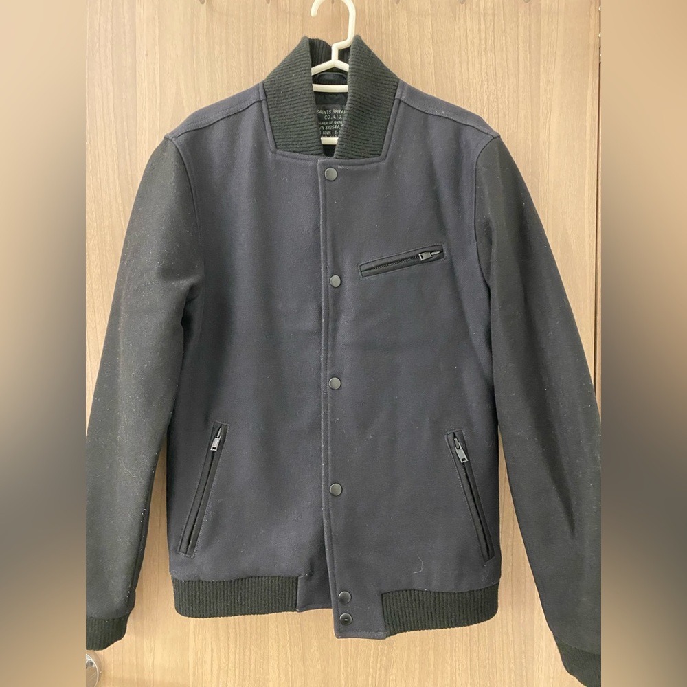 All saints - wool bomber jacket